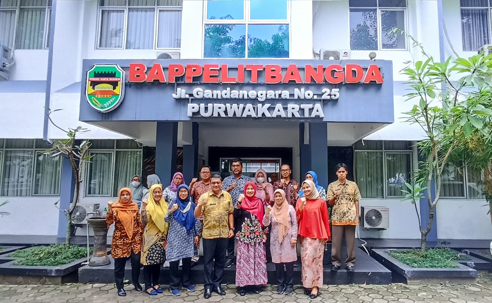 Penerimaan Kunjungan Dari Badan Penelitian dan Pengembangan Daerah (BP2D) Provinsi Jawa Barat ke Bappelitbangda Kabupaten Purwakarta