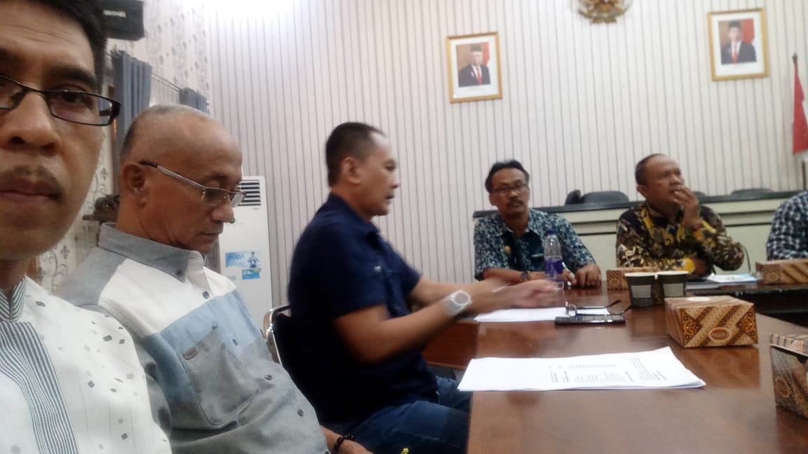 Rapat Verifikasi dan Pelaporan Pengadaan CPNS TA 2019 di Aula BKPSDM Kabupaten Purwakarta