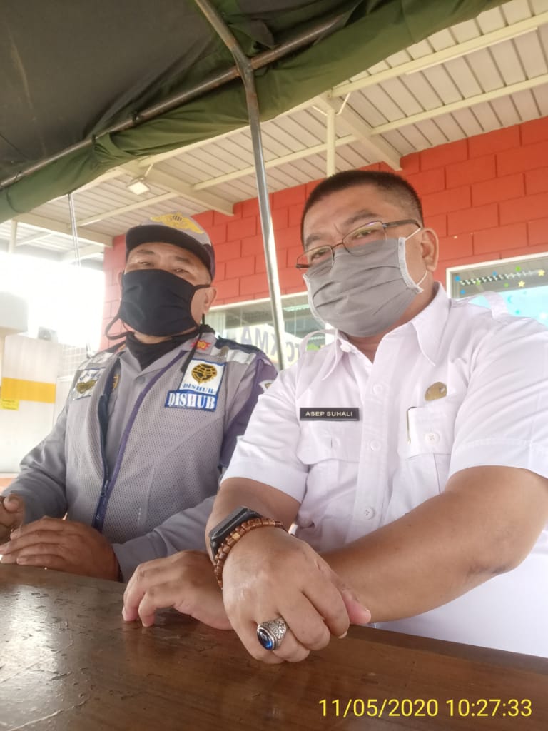 Keikutsertaan Kabid Sarpraswil Bappelitbangda Dalam Pos Pemantauan Impelementasi PSBB di Tokma Munjul