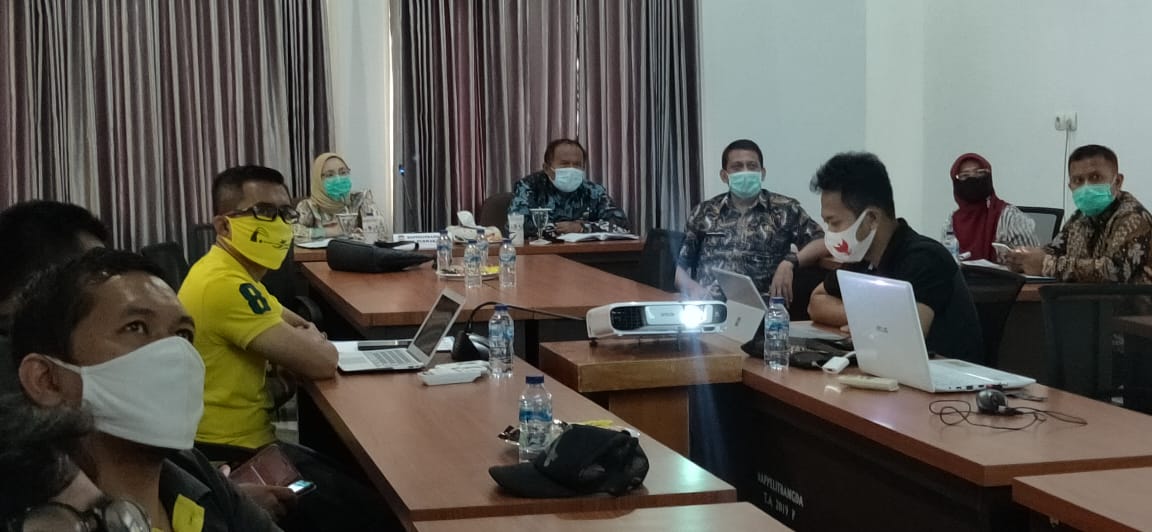 Rapat Persiapan Keikutsertaan Pemkab Purwakarta Dalam Lomba Inovasi Daerah Bersama Bupati Purwakarta di Ruang Rapat Bappelitbangda
