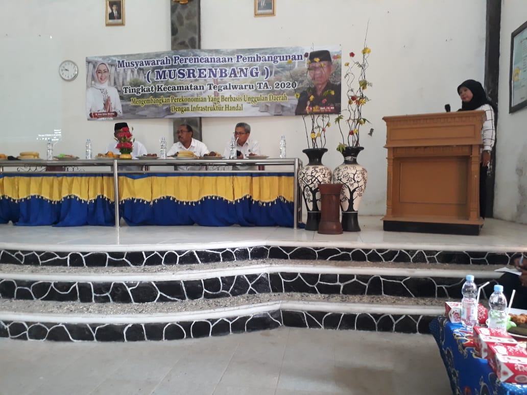 Pelaksanaan Kegiatan Musrenbang di Kecamatan Tegalwaru TA 2020