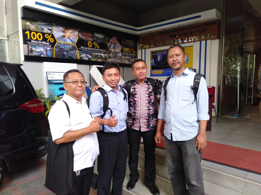 Presentasi Kegiatan KOTAKU Kabupaten Purwakarta di Kementerian PUPR Jakarta