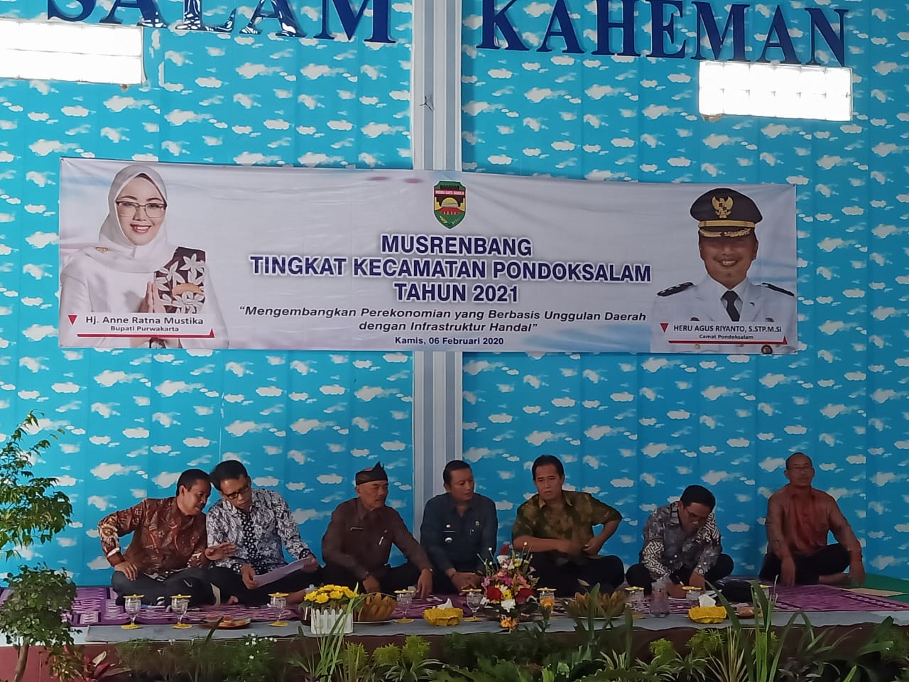 Pelaksanaan Kegiatan Musrenbang di Kecamatan Pondoksalam TA 2020
